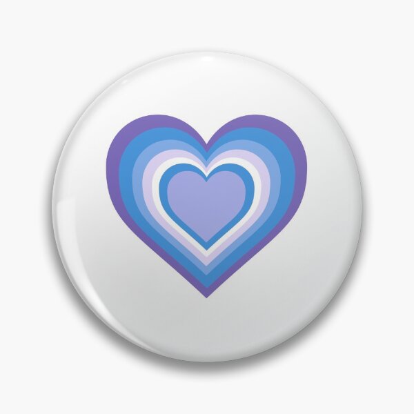 Item preview, blue layered heart  designed and sold by mollsdesignss.