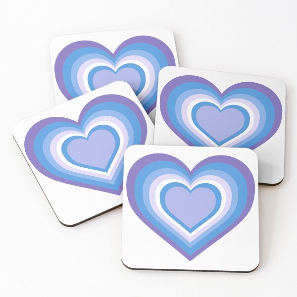 Item preview, blue layered heart  designed and sold by mollsdesignss.