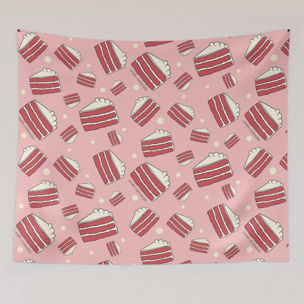 Item preview, Red Velvet Cake Slice designed and sold by Laura Loukaides.