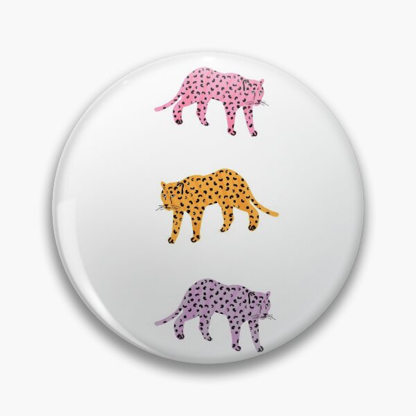 Item preview, three preppy leopard sticker pack designed and sold by mollsdesignss.