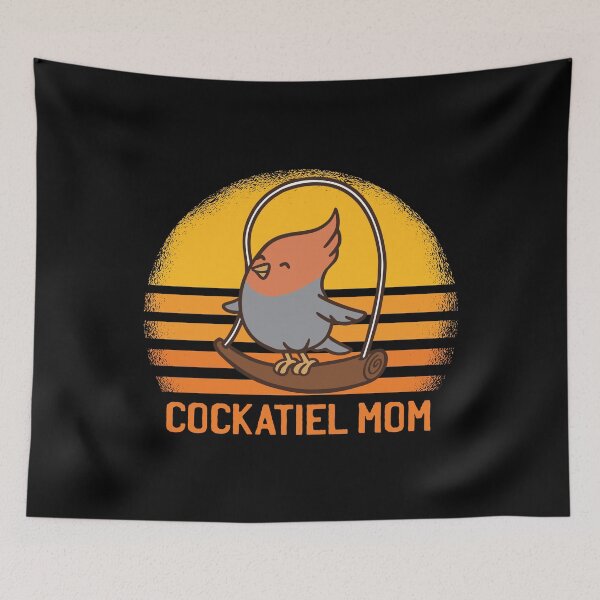 Item preview, Cockatiel mom designed and sold by TamGustam.
