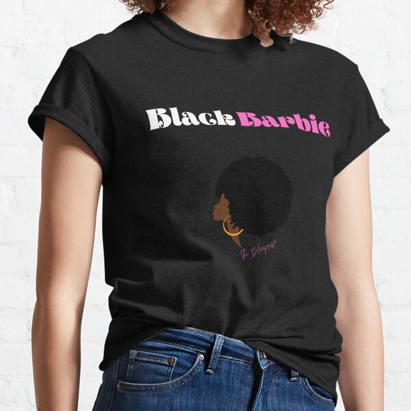 Black barbie shirts hot sale