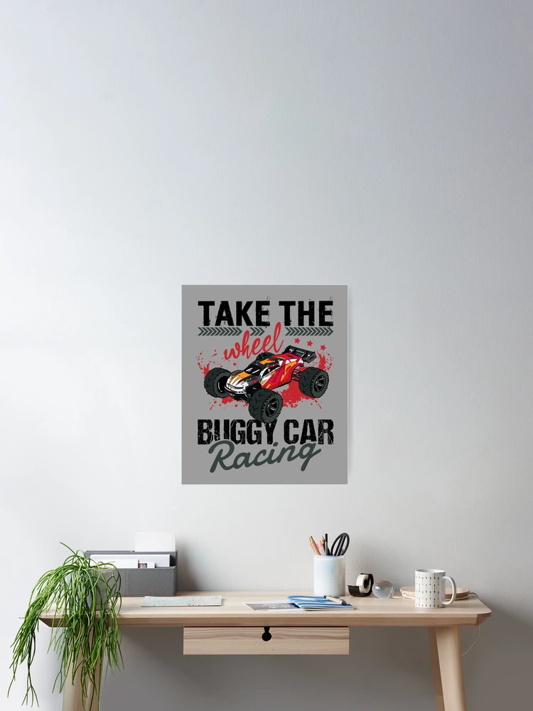Thumbnail 2 of 3, Poster, RC Racing Car Model Car Racing Remote Control Saying Design designed and sold by brunsch-print.