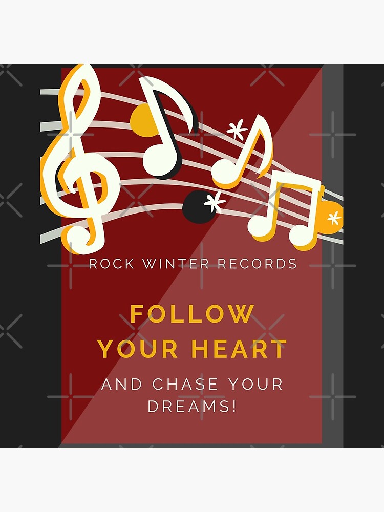 Thumbnail 2 of 2, Tote Bag, Follow Your Heart & Chase Your Dreams rwr designed and sold by RockWinterRec.