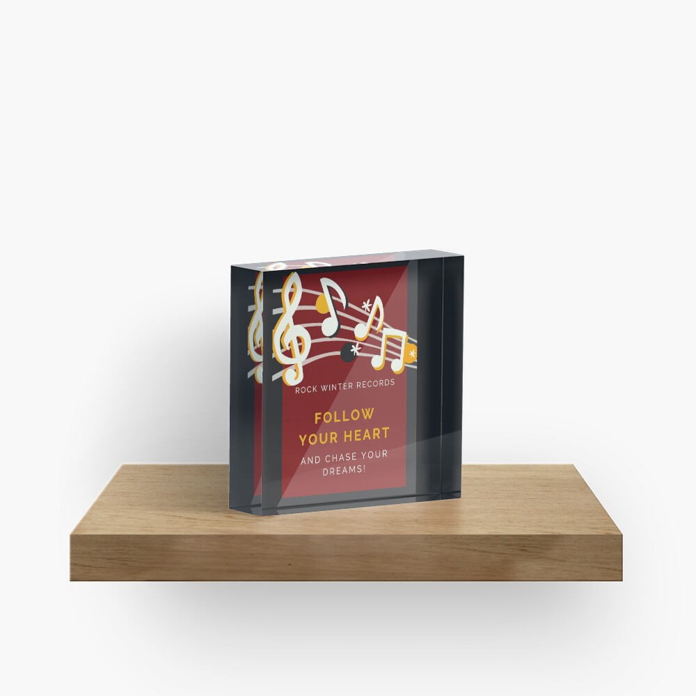 Item preview, Acrylic Block designed and sold by RockWinterRec.