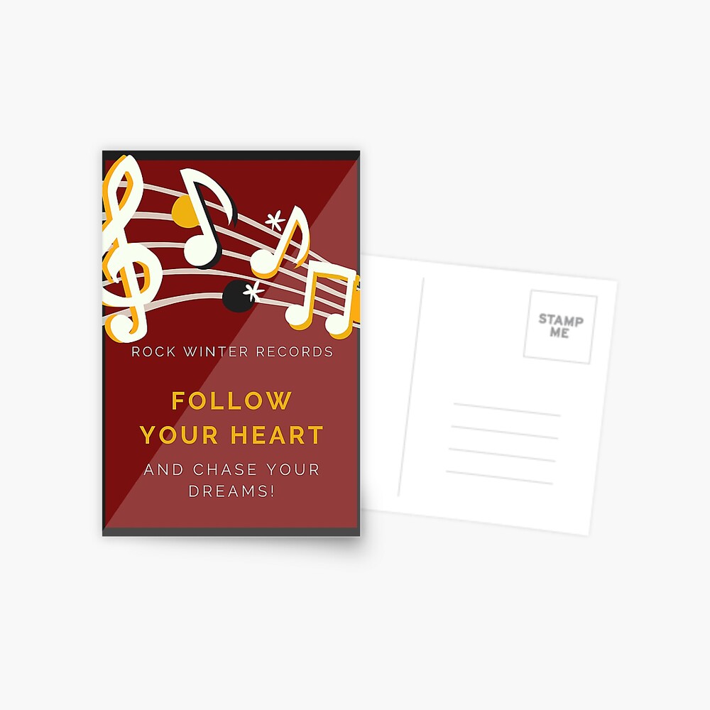 Item preview, Postcard designed and sold by RockWinterRec.
