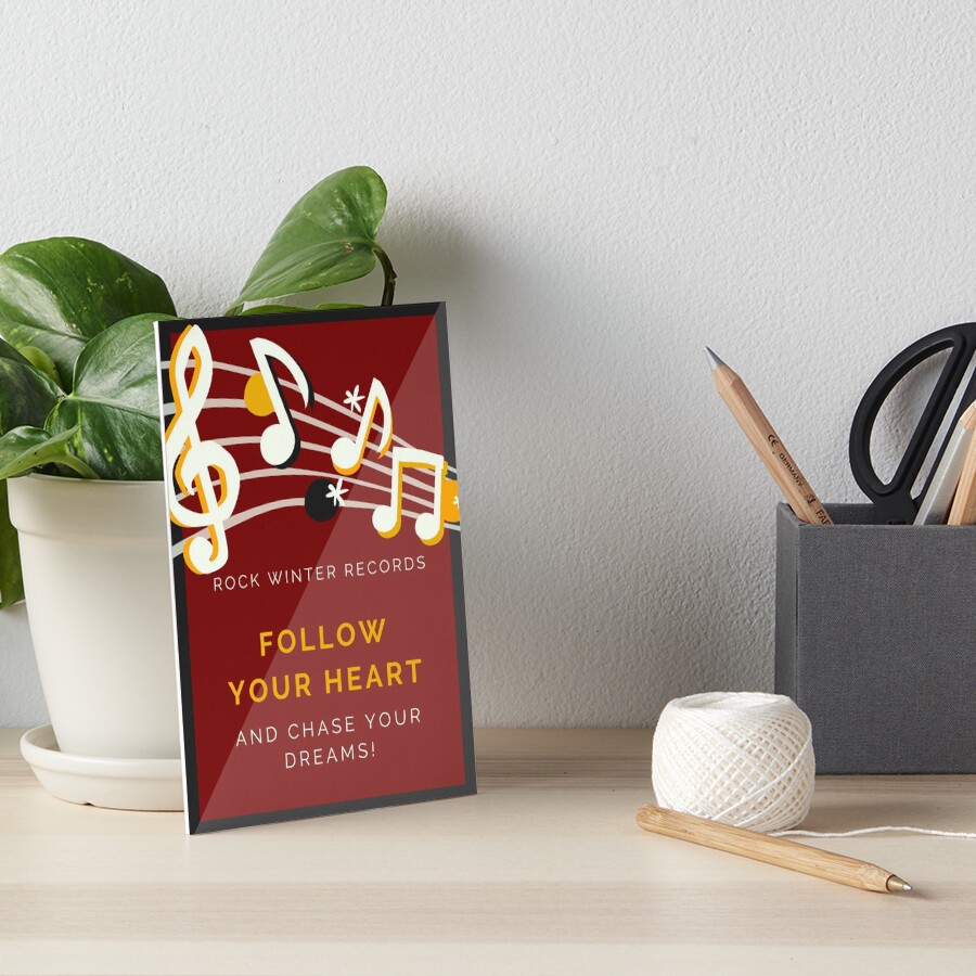Item preview, Art Board Print designed and sold by RockWinterRec.