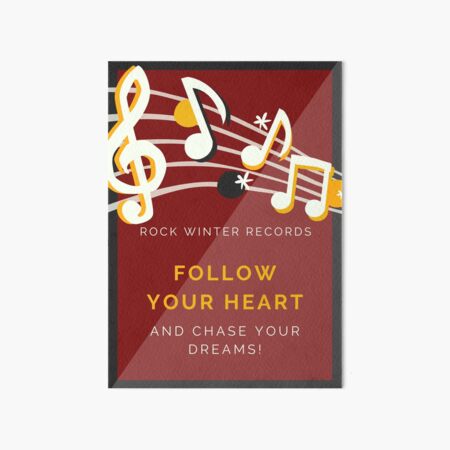 Item preview, Follow Your Heart & Chase Your Dreams rwr designed and sold by RWR by EH Merch.