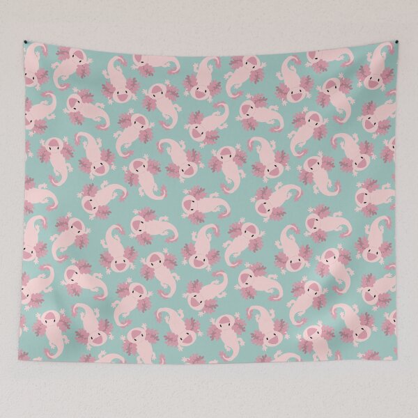 Item preview, yawning axolotl designed and sold by scribbli.