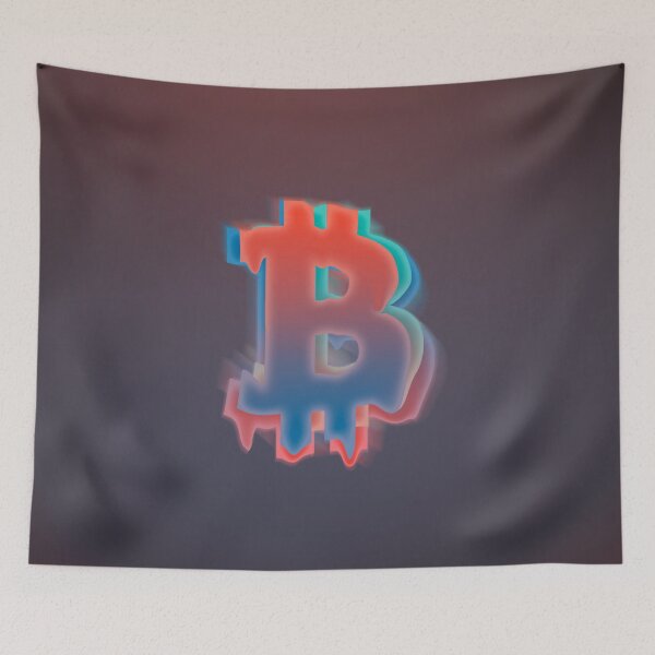 Item preview, B Is For Bitcoin Melting Haze Edition designed and sold by IsaacDackson.