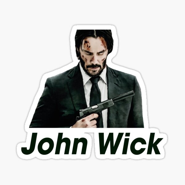Artikel-Vorschau von John Wick Gun, designt und verkauft von NiceShirtY.