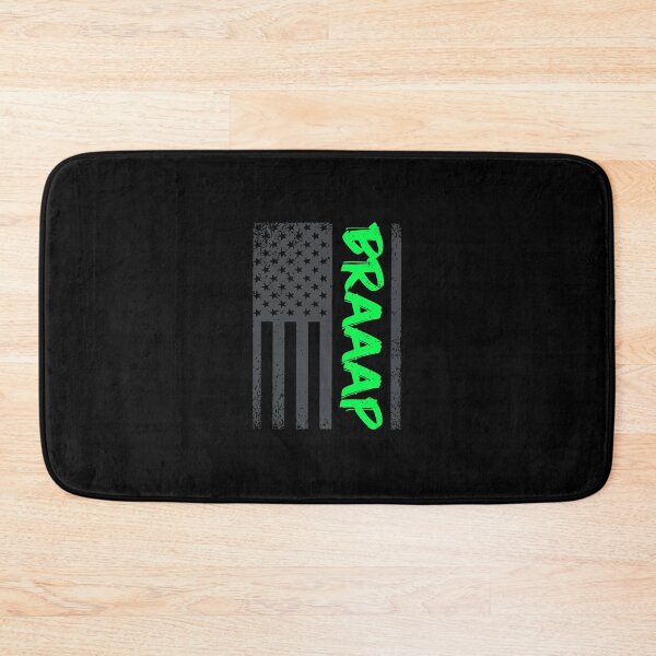 Item preview, Brap Braap-Braaap Vintage USA Flag Dirt Bike Jet Ski ATV Pullover Hoodie designed and sold by erstrudy75.