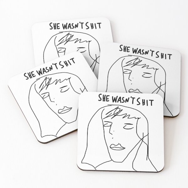 Item preview, “she wasn’t shit” designed and sold by Vered Rice.