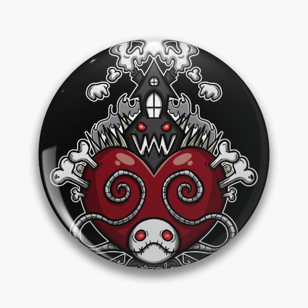 Item preview, Halloween Heart Red Variant designed and sold by VooDudeDesigns.