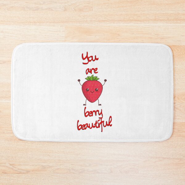 Item preview, You Are Berry Beautiful Funny Fruit Pun Joke designed and sold by mimiscreativity.