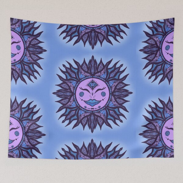 Item preview, Sun King - Blue designed and sold by Jillian Shoop.