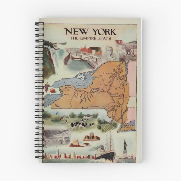 Item preview, NEW YORK the empire state 1917 designed and sold by AntiqueGallery.