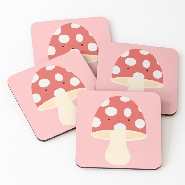 Item preview, Red mushroom (cute kawaii food) designed and sold by J0805.