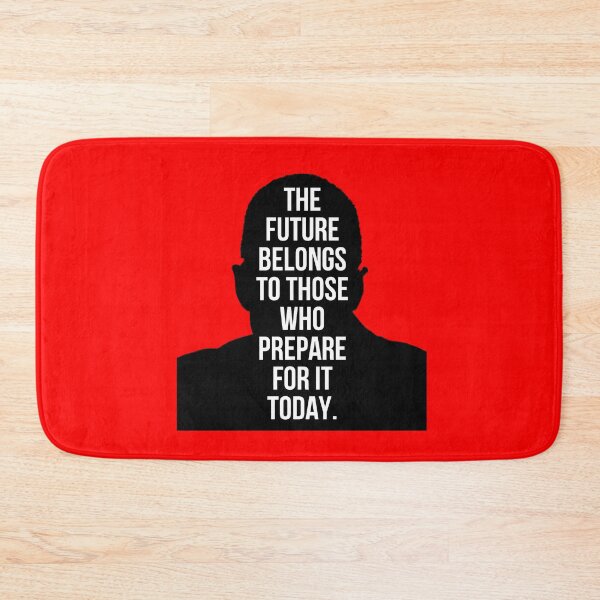 Item preview, Malcolm X Quote: "The Future" designed and sold by RevolutionInPaint.
