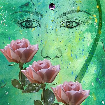 Artwork thumbnail, Amira's Rose by phyllisorzalli