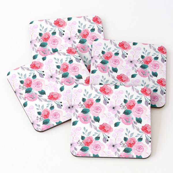 Item preview, Flower Power Floral Pattern design for apparel and beddings designed and sold by Sunnyhova.