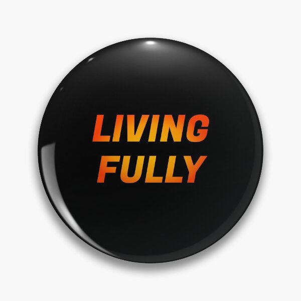 Item preview, Living Fully orange designed and sold by Inspirationmotivation.