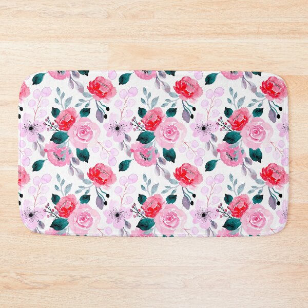 Item preview, Flower Power Floral Pattern design for apparel and beddings designed and sold by Sunnyhova.