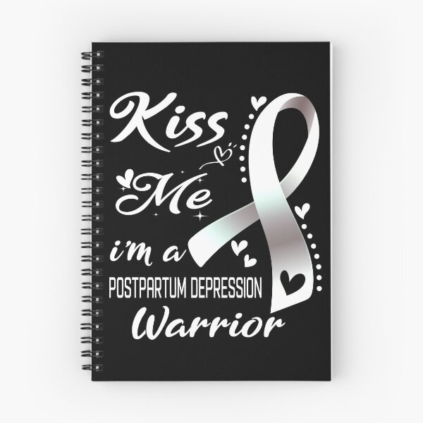 Item preview, Kiss Me I'm A Postpartum Depression Warrior designed and sold by hvoid41.