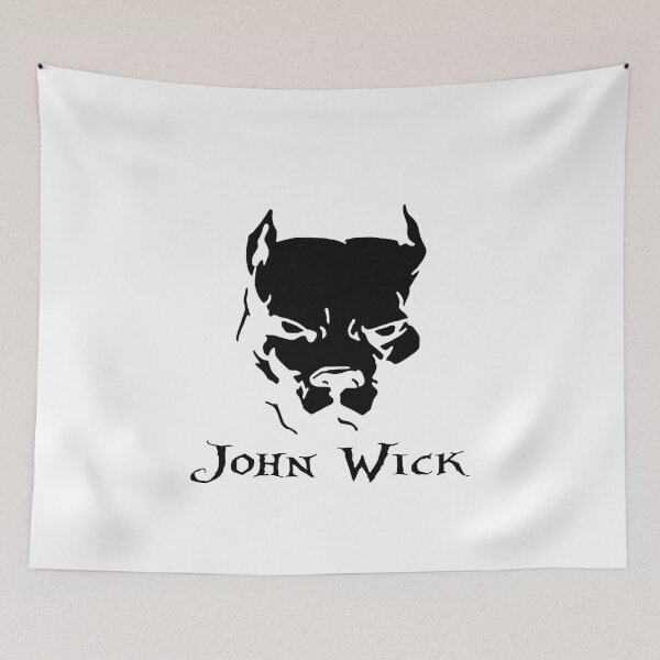 Item preview, John Wick PitBull Face designed and sold by NiceShirtY.