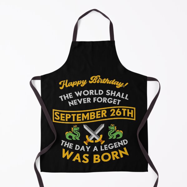 Item preview, September 26th The Day A Legend Was Born Dragons And Swords Design (Light) designed and sold by Graograman.