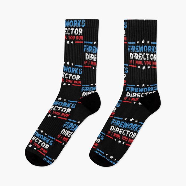 Item preview, Fireworks Director If I Run You Run Funny 4th of July Gag designed and sold by Mfk Clothes.