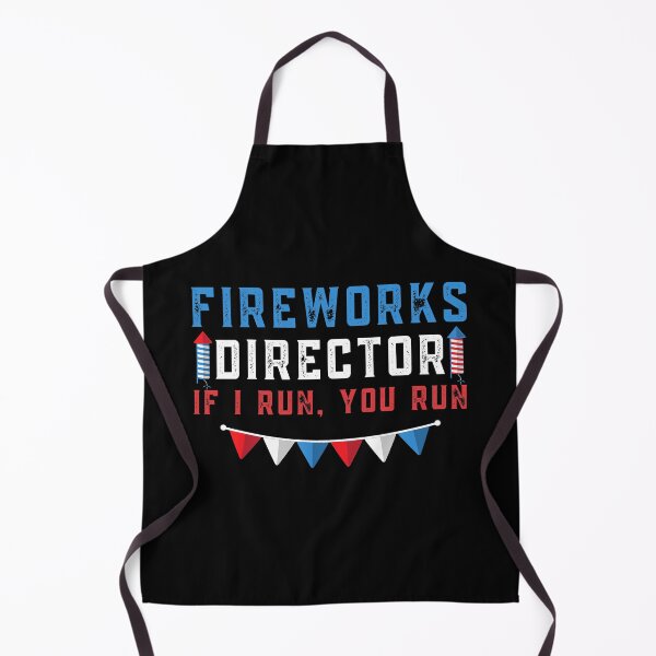 Item preview, Fireworks Director If I Run You Run Funny 4th of July Gag designed and sold by Mfk Clothes.
