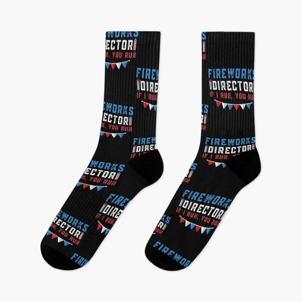 Item preview, Fireworks Director If I Run You Run Funny 4th of July Gag designed and sold by Mfk Clothes.