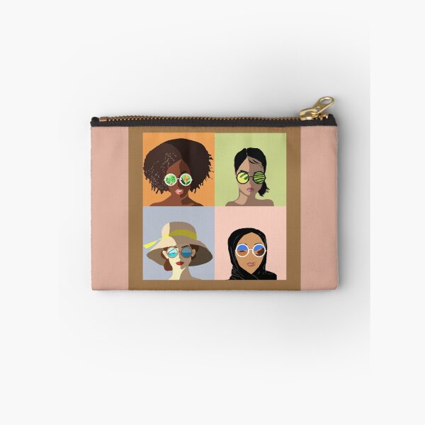 Item preview, Four women inspired by the song by nina Simone, my name is ... reflections of four different universes around the world, digital mixed painting and watercolor skiair designed and sold by skiair.