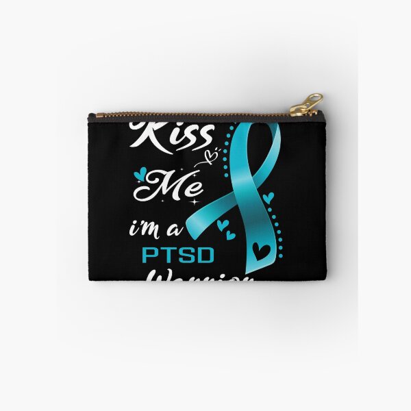 Item preview, Kiss Me I'm A PTSD Warrior designed and sold by hvoid41.