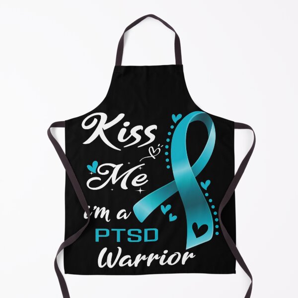 Item preview, Kiss Me I'm A PTSD Warrior designed and sold by hvoid41.