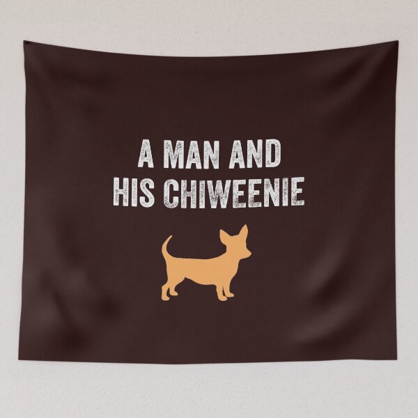 Item preview, A Man And His Chiweenie, Chiweenie Dog Owner Dad, Grooming designed and sold by luxury store.
