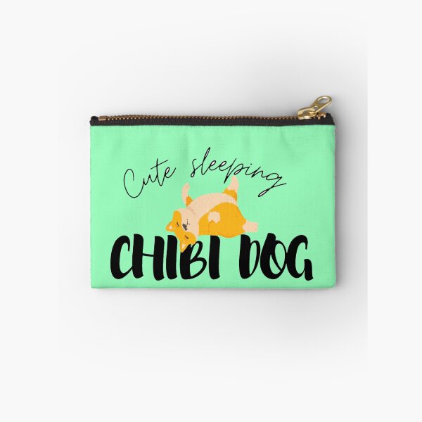 Item preview, cute sleeping chibi dog gift dogs lover gift chibi lover designed and sold by Kukiishop.