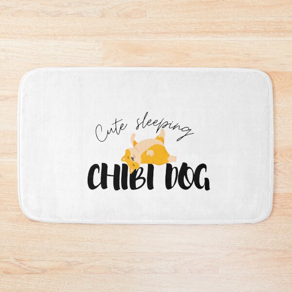 Item preview, cute sleeping chibi dog gift dogs lover gift chibi lover designed and sold by Kukiishop.