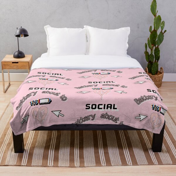 Item preview, Social battery about to die designed and sold by Gringa .exe.