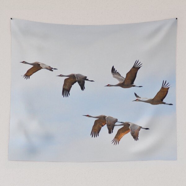 Item preview, Sandhill Cranes Migration Nebraska Birdwatching designed and sold by DesignMore21.