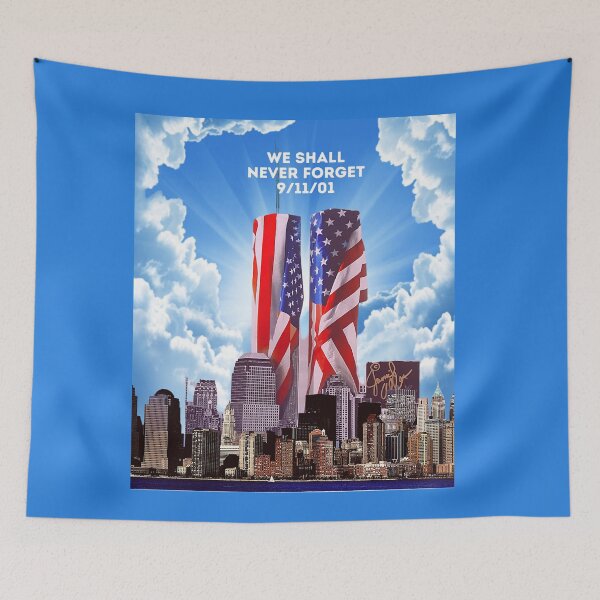 Item preview, Remembering 9/11 (S.E.V. Autographed Print by The Artist) designed and sold by Jamil Allen.