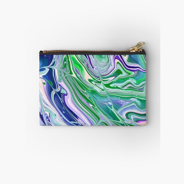 Item preview, Peacock Feather - Abstract Acrylic Pour - Variant 2 designed and sold by dnacademic.
