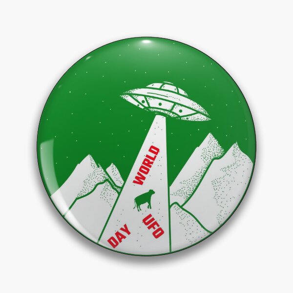 Item preview, Funny Sci Fi World UFO Day designed and sold by SuperiorPrints.