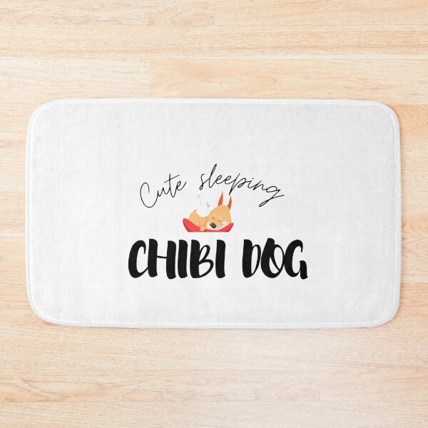 Item preview, cute sleeping chibi dog gift dogs lover gift chibi lover designed and sold by Kukiishop.