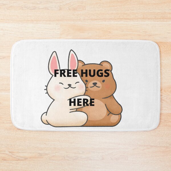 Item preview, FREE HUGS HERE designed and sold by Highhocreations.