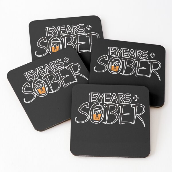 Item preview, 15 Years + Sober | Sober Life  designed and sold by Popular-Designz.