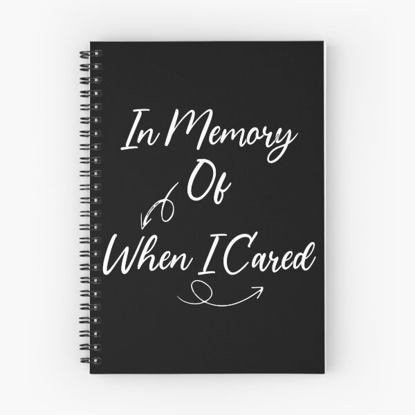 Item preview, In Memory of When I Cared designed and sold by Otmaneshop.