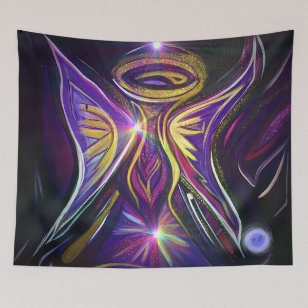 Item preview, Purple Angel  designed and sold by KR Art Studio.