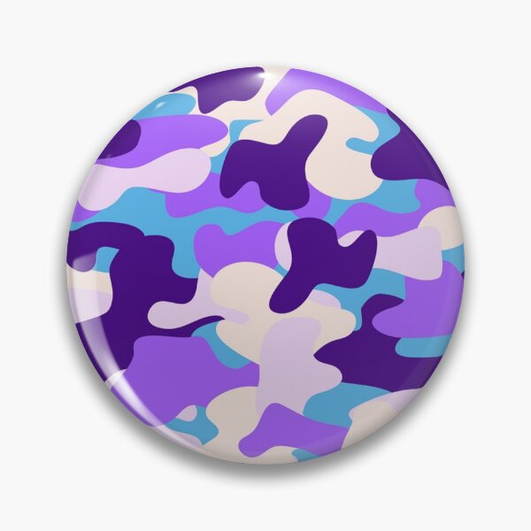 Item preview, Violet blue sky camo pattern designed and sold by NexusArts.